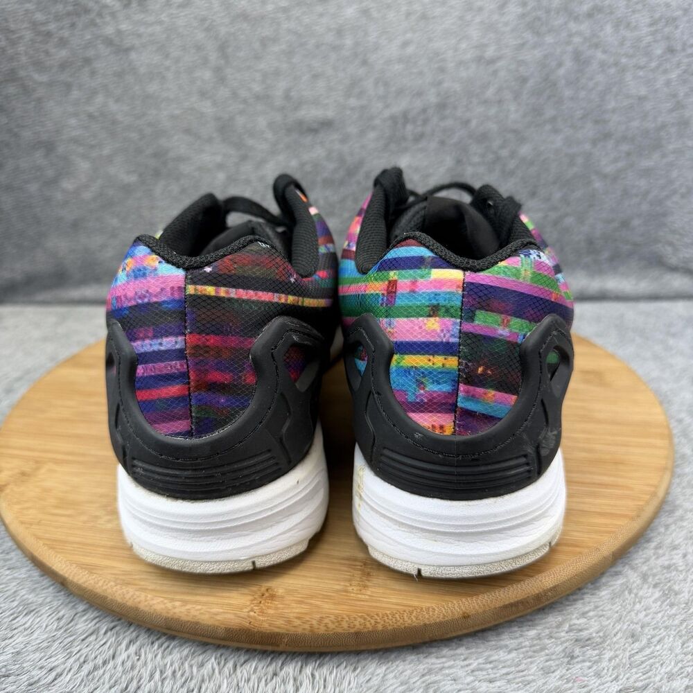 Adidas ZX Flux Shoes Mens Size 11 Multicolor Striped Running Sneakers S76504 - Picture 5 of 11
